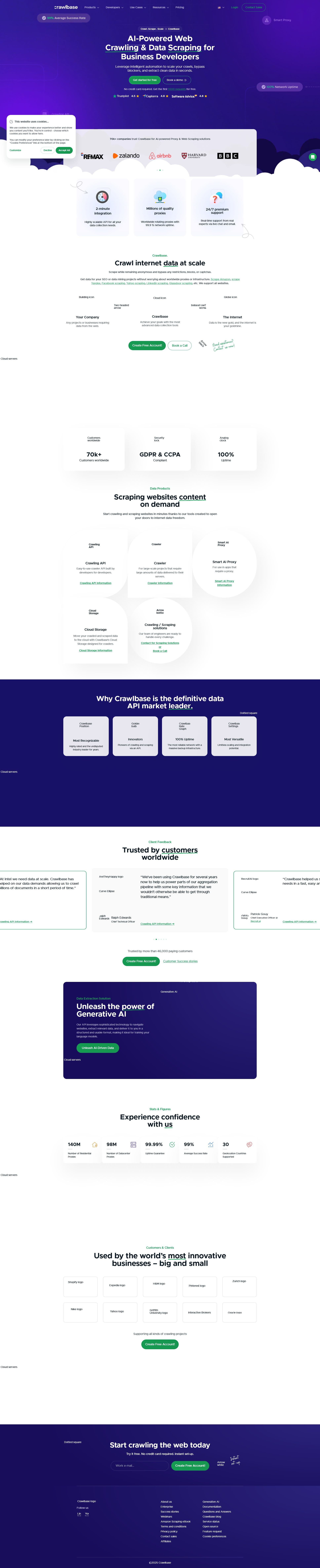 Screenshot of crawlbase.com