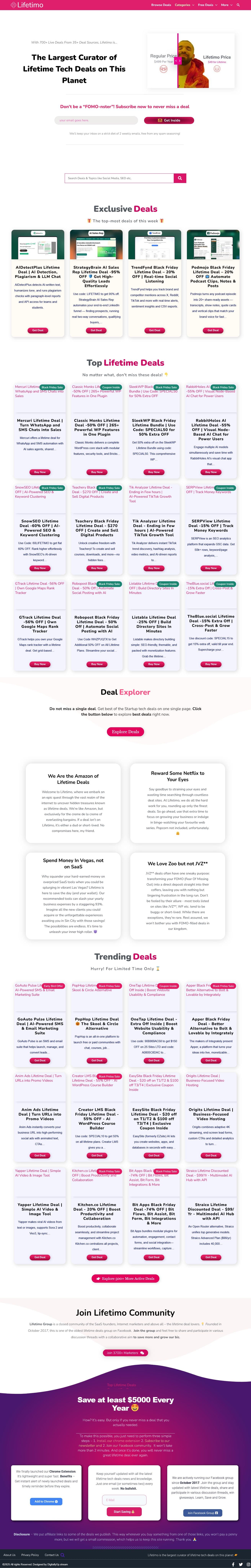 Screenshot of dealsup.date