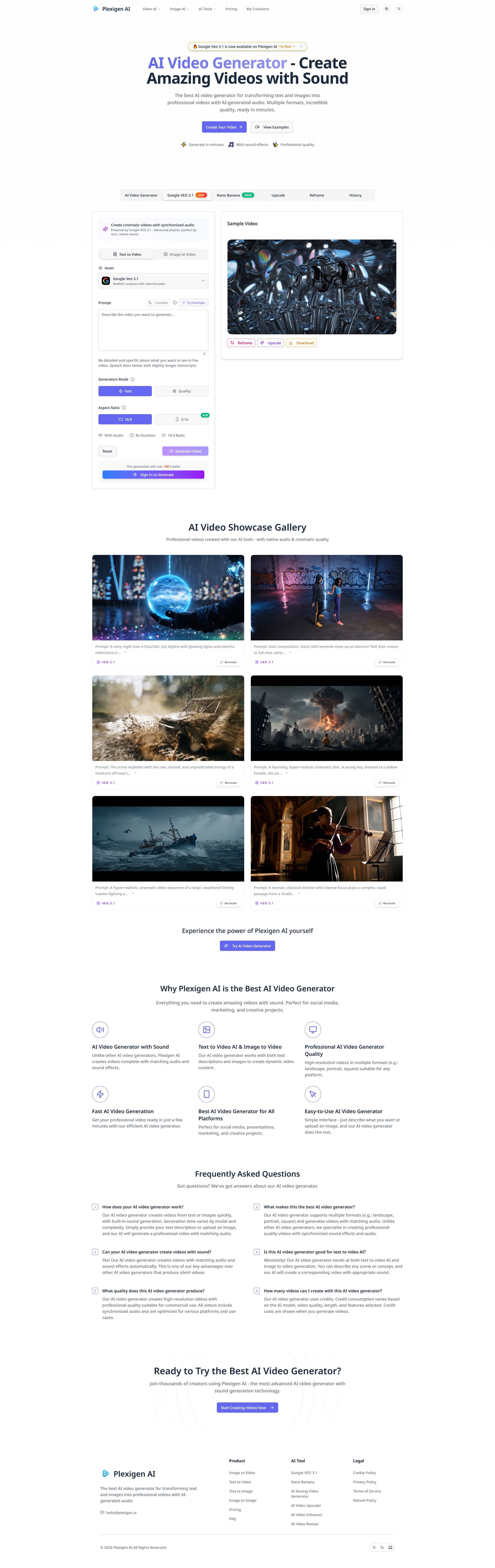 Screenshot of plexigen.ai