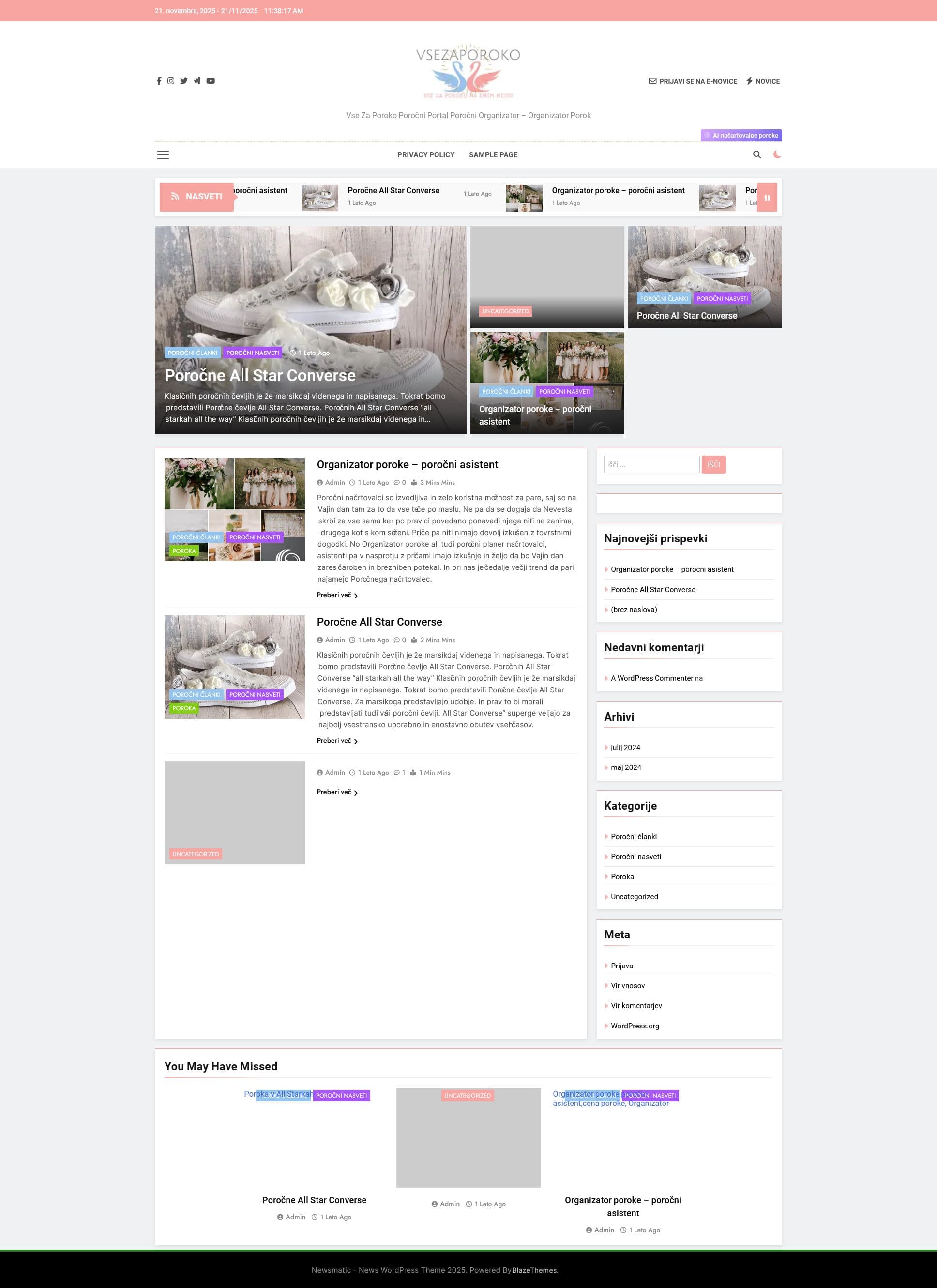 Screenshot of testdomena.oazaidej.net