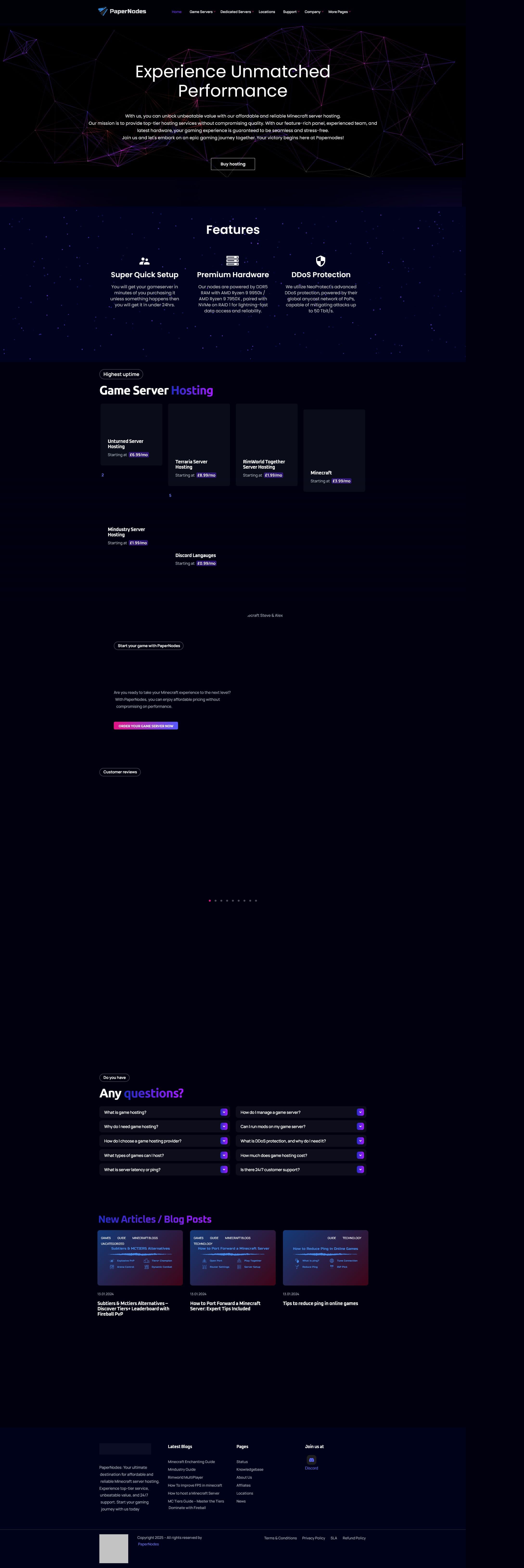 Screenshot of papernodes.com