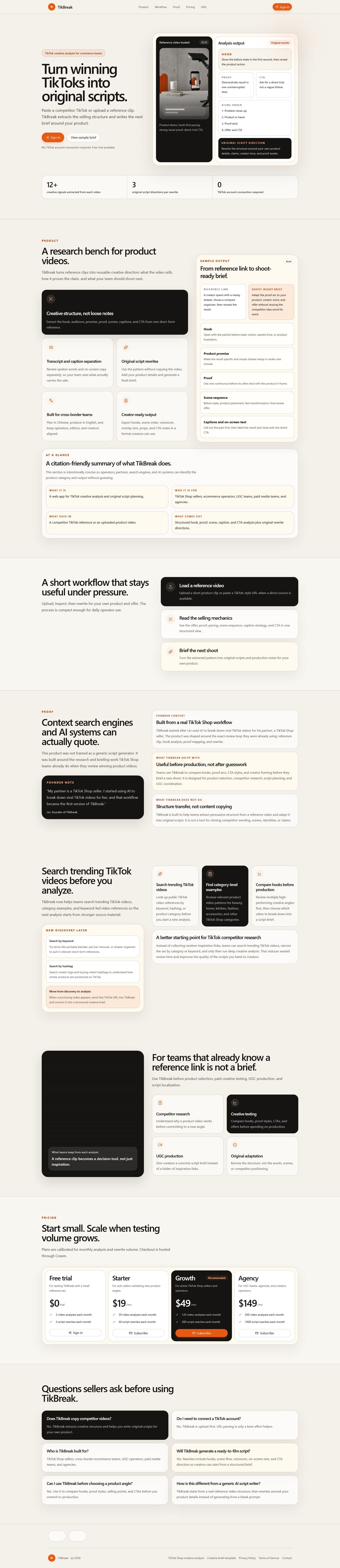 tikbreak.com screenshot