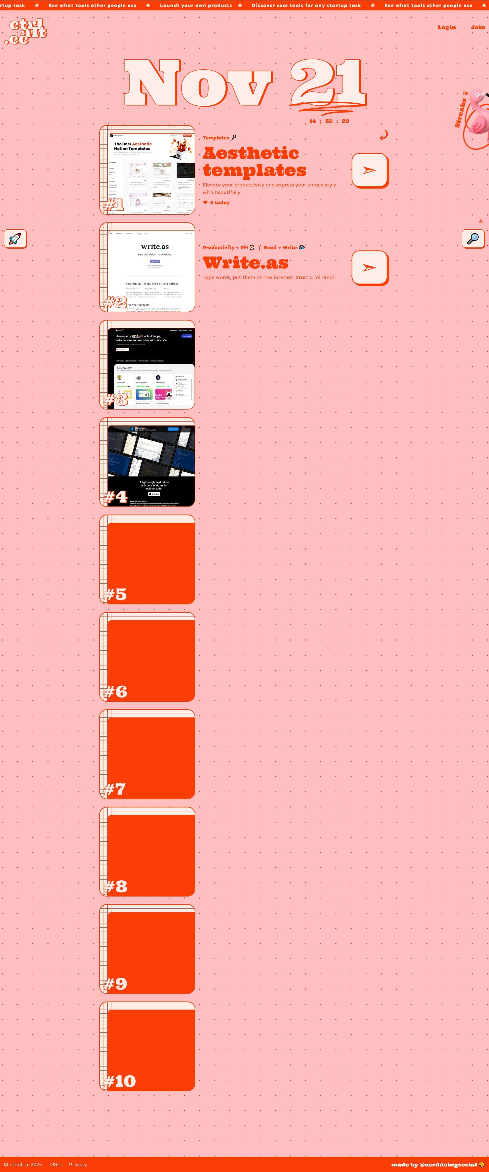 Screenshot of Ctrlalt.cc