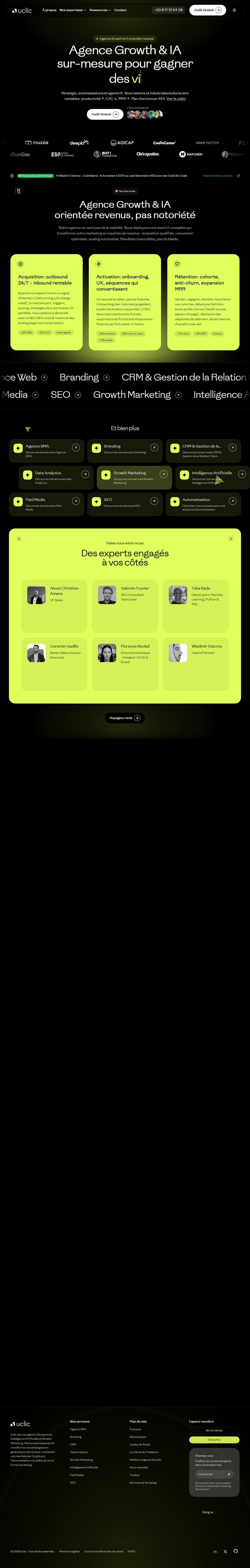 Screenshot of uclic.fr