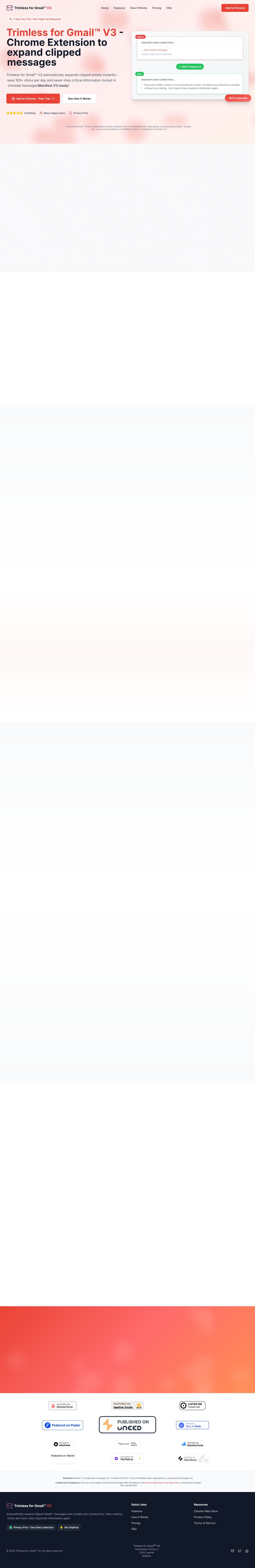 trimlessforgmail.com screenshot