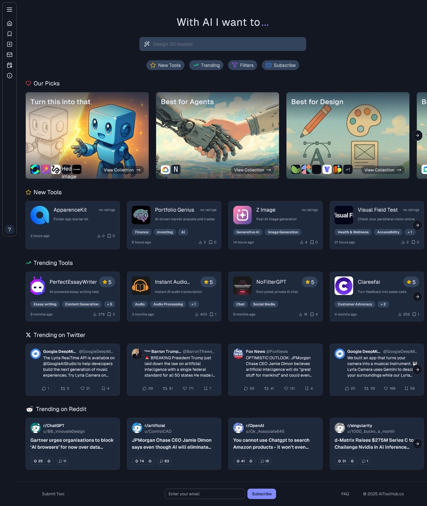 Screenshot of Aitoolhub
