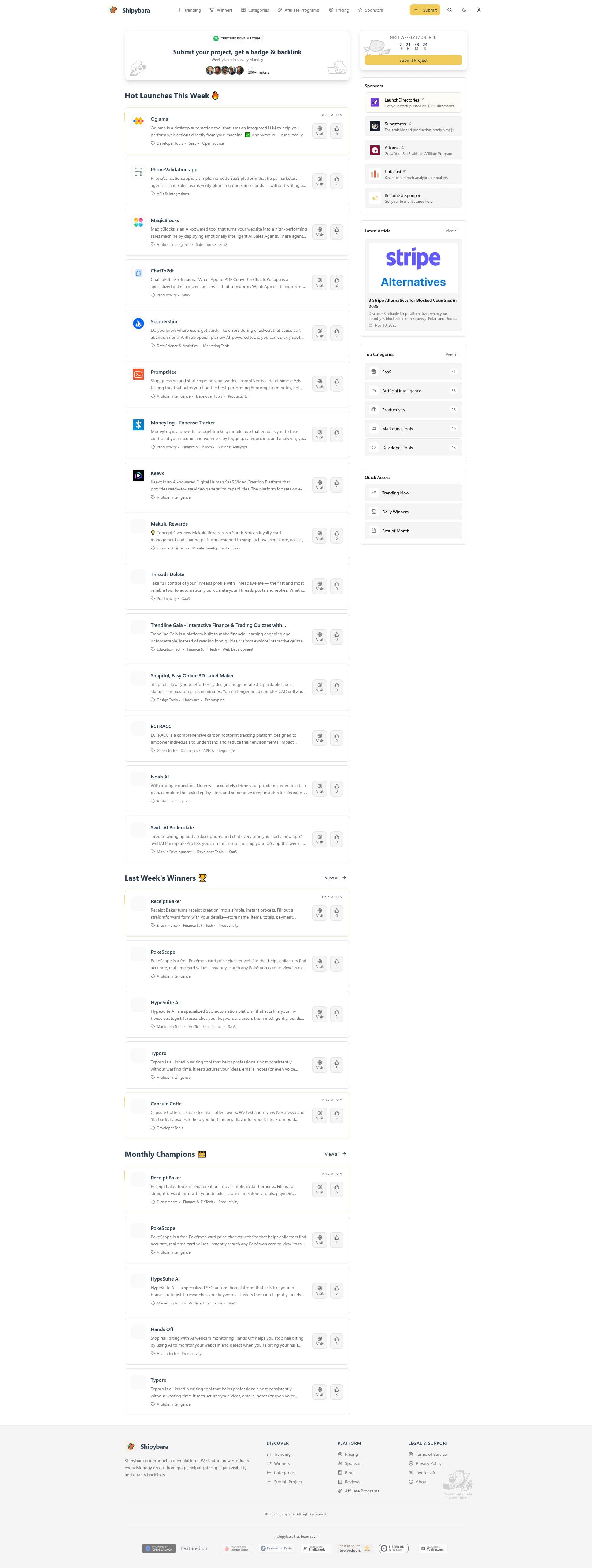 Screenshot of Shipybara