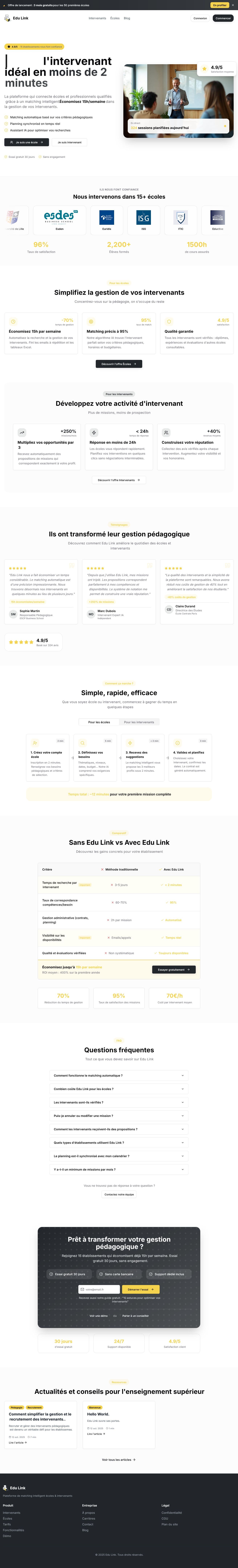 Screenshot of edu-link.xyz