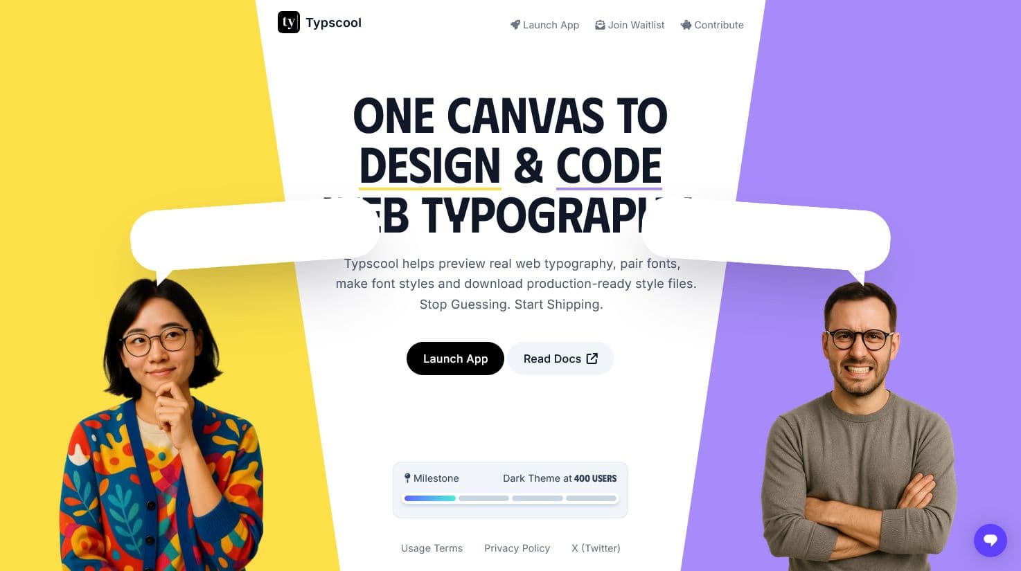 Screenshot of typscool.com