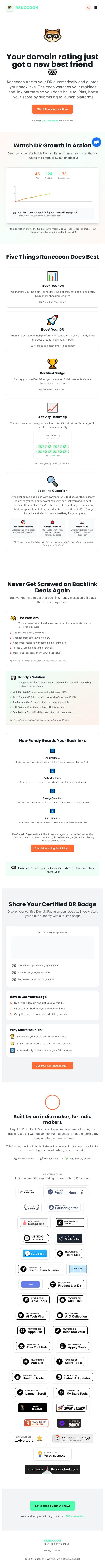 ranccoon.com screenshot