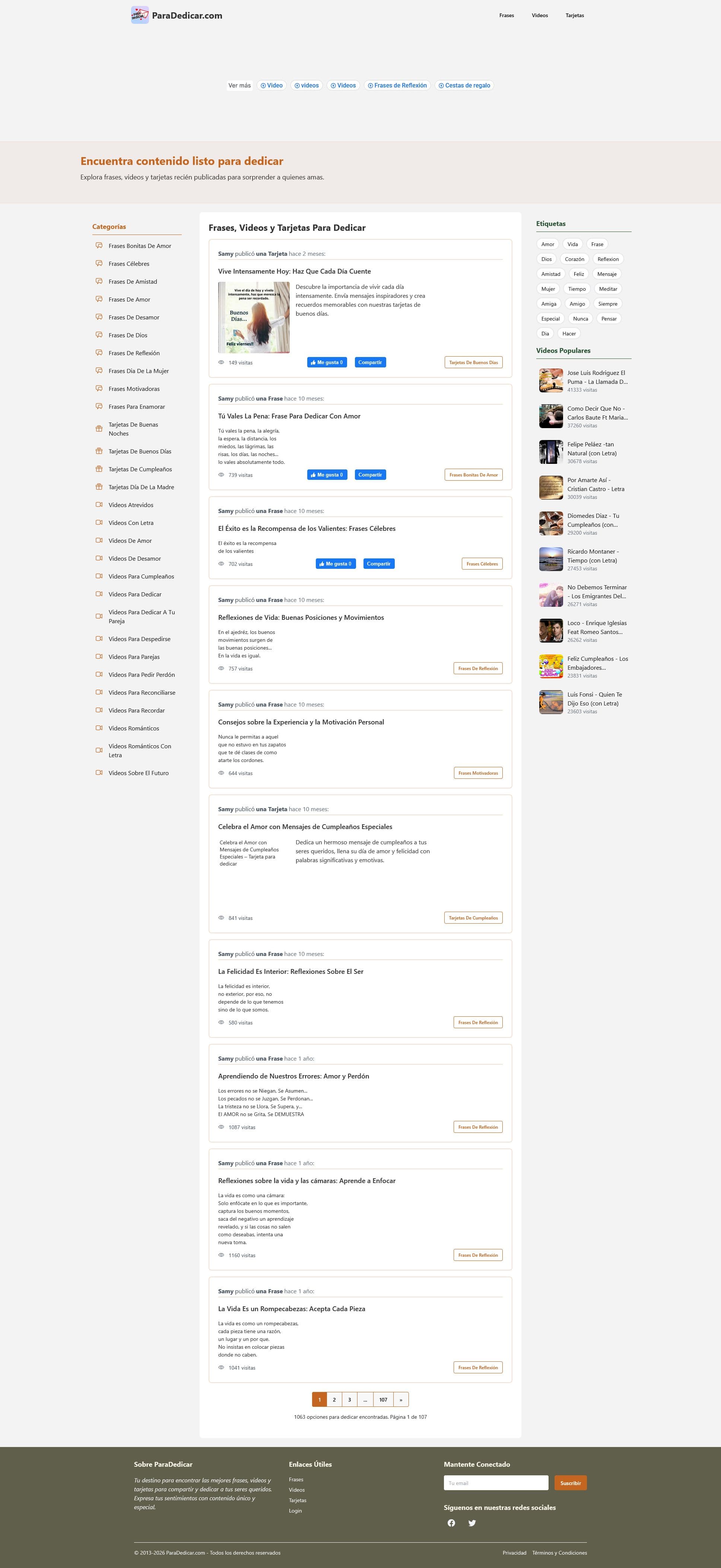 Screenshot of paradedicar.com