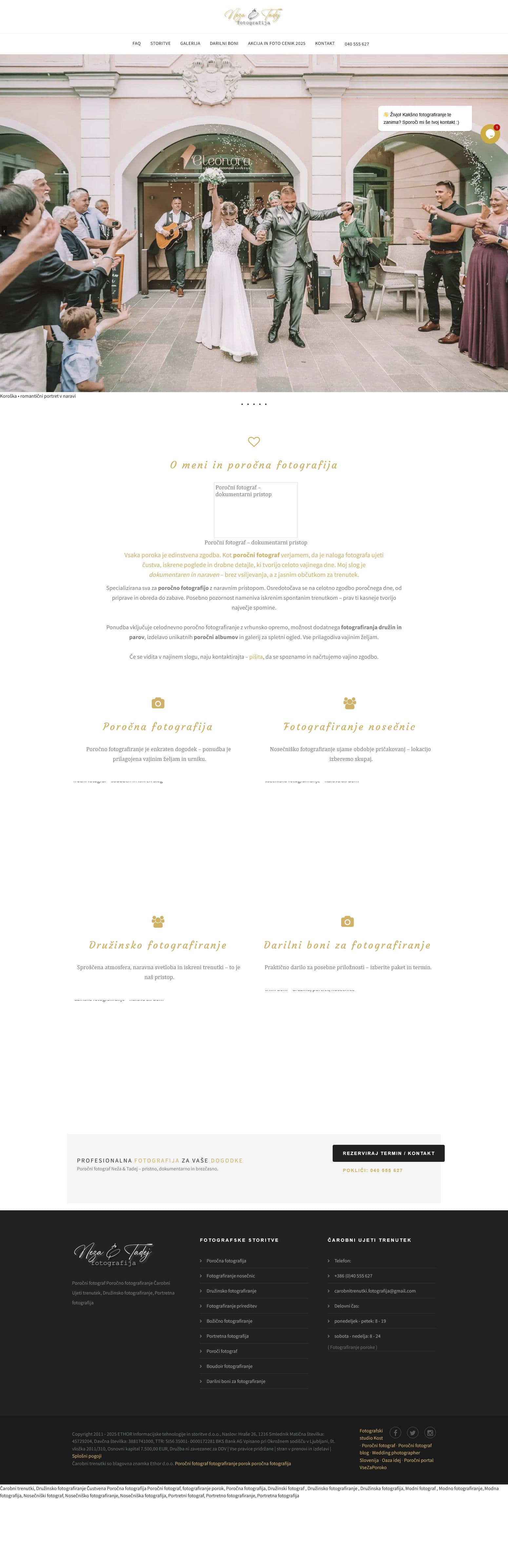 Screenshot of www.carobni-trenutki.oazaidej.net