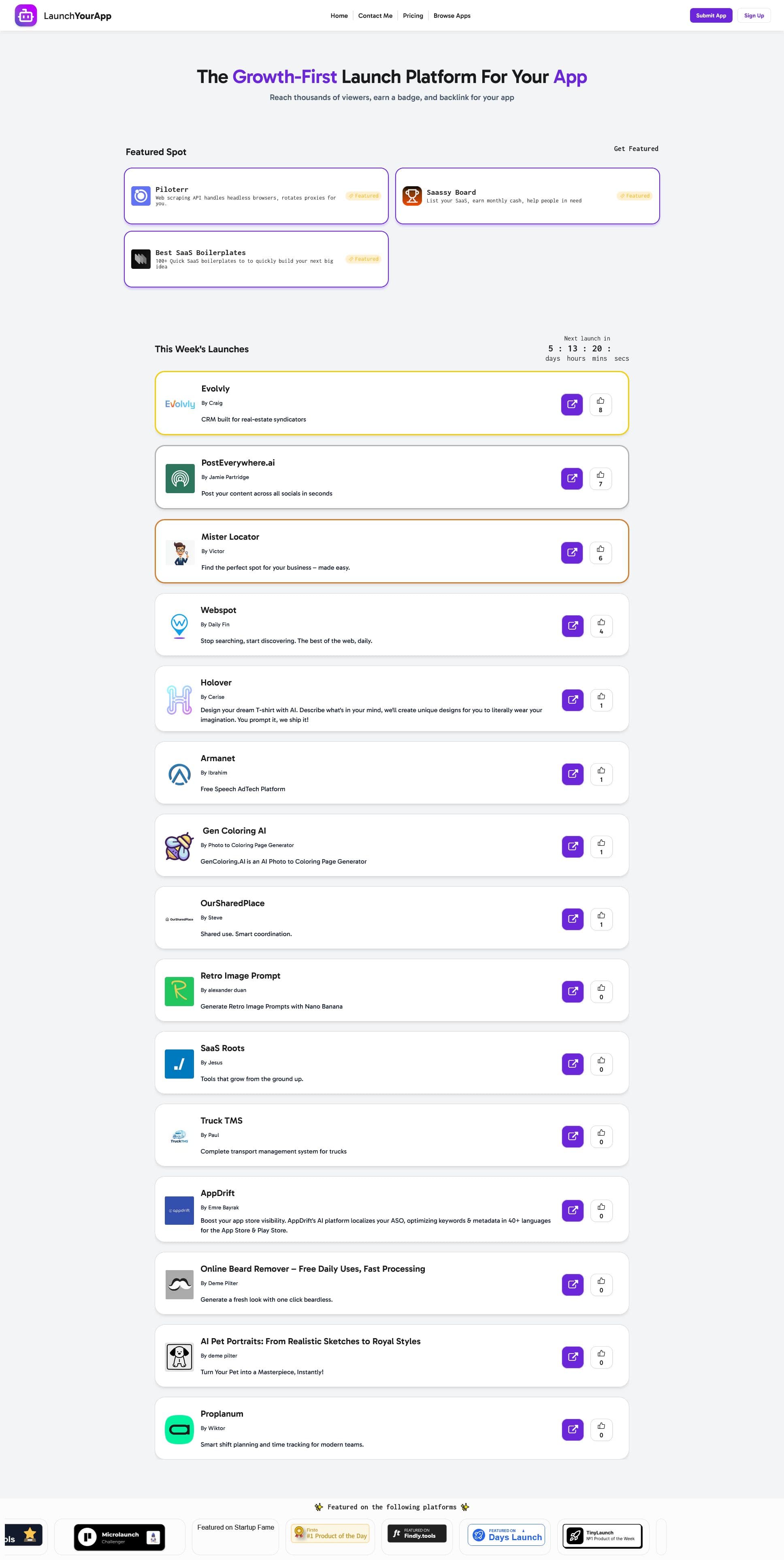 Screenshot of Launchurapp