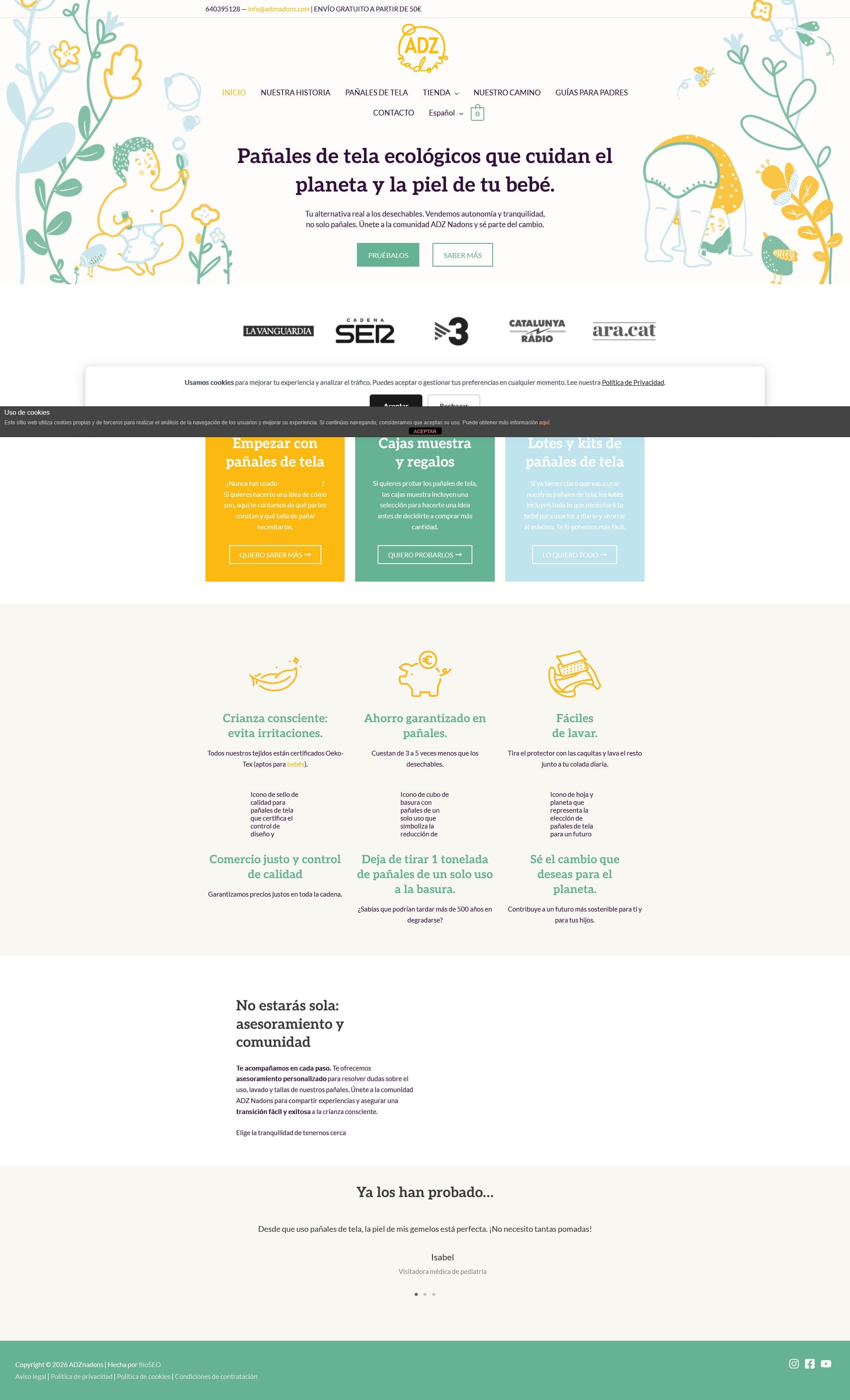 Screenshot of adznadons.com