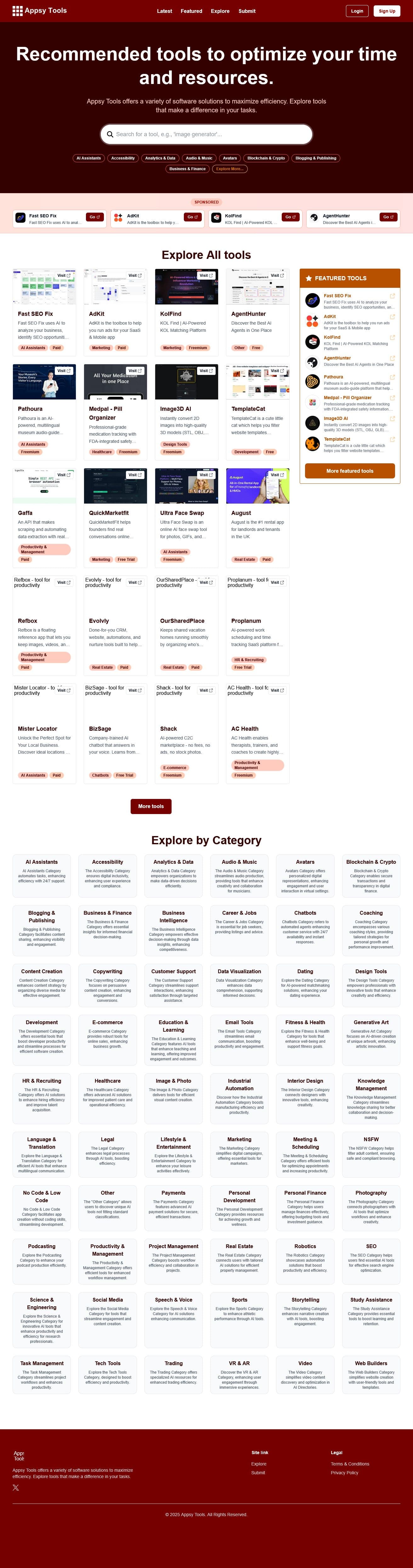 Screenshot of Appsytools
