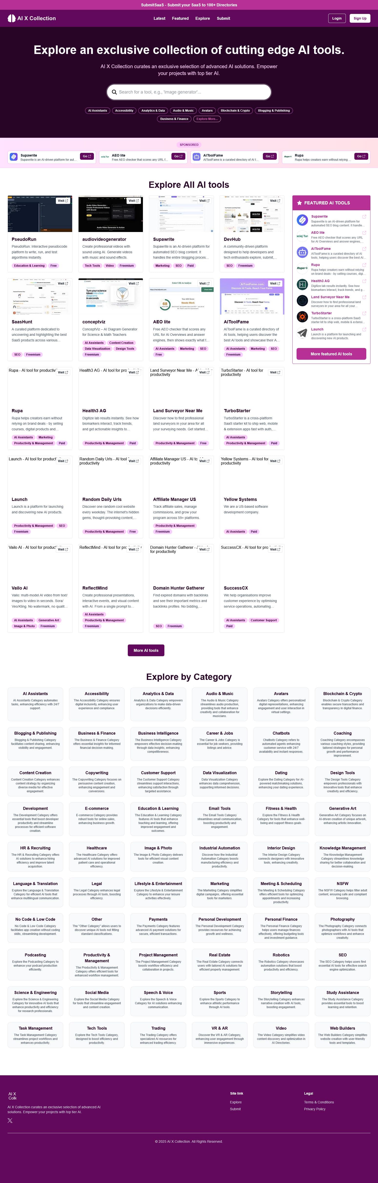 Screenshot of Aixcollection